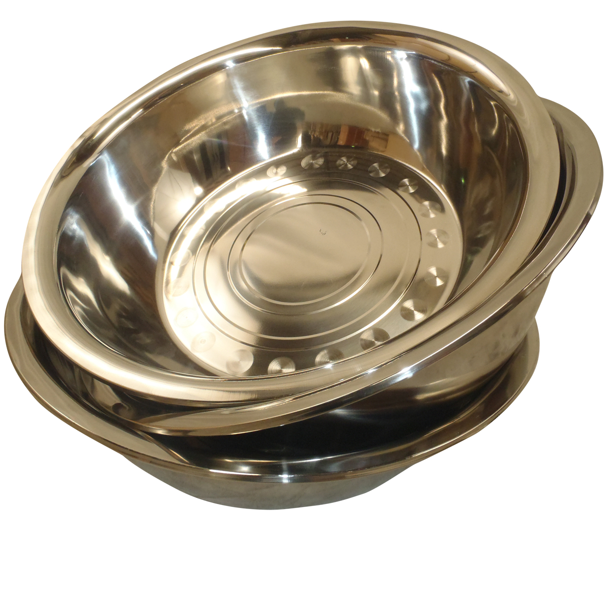 chefs stainless steel mixing bowls